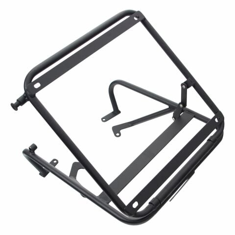 GP Kompozit Honda Activa 2023-2026 Uyumlu Damperli Arka Çanta Demiri Siyah