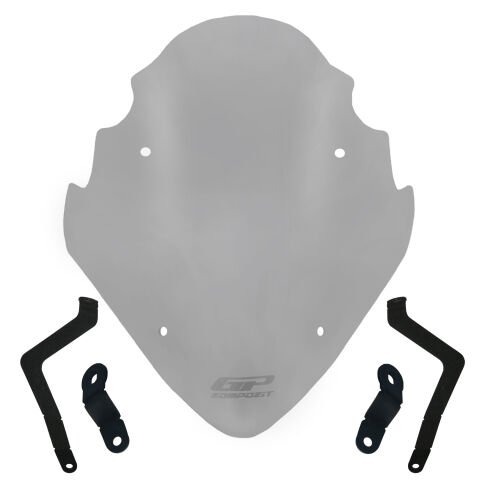 GP Kompozit Bajaj Pulsar NS 400 Z 2025 Uyumlu Ön Cam Füme