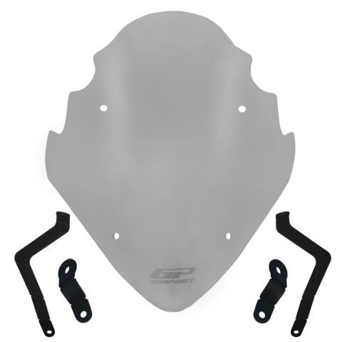 GP Kompozit Bajaj Pulsar NS 400 Z 2025-2026 Uyumlu Ön Cam Füme