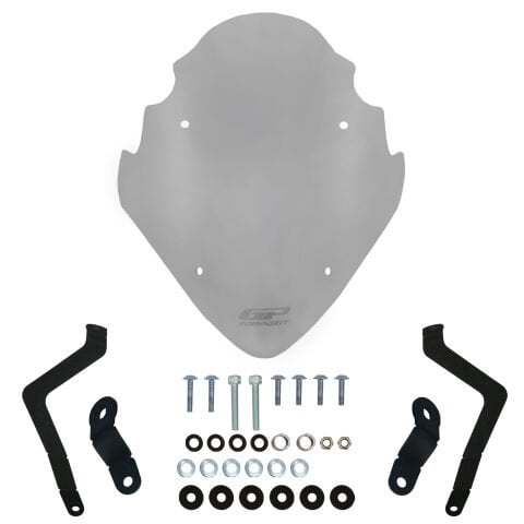 GP Kompozit Bajaj Pulsar NS 400 Z 2025 Uyumlu Ön Cam Füme