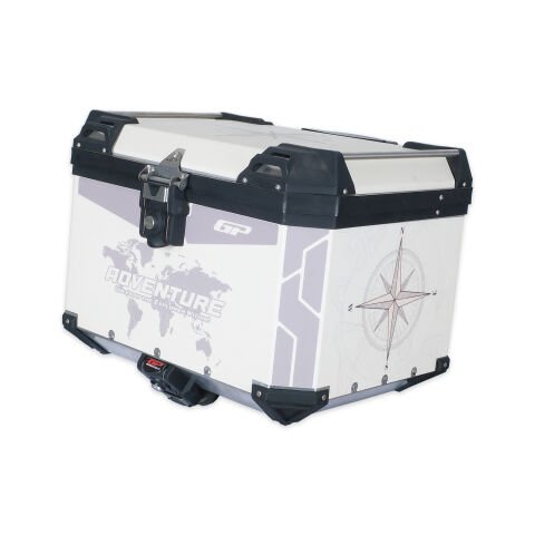 GP Kompozit DSN02 57 lt Alüminyum Motosiklet Çanta Uyumlu Sticker