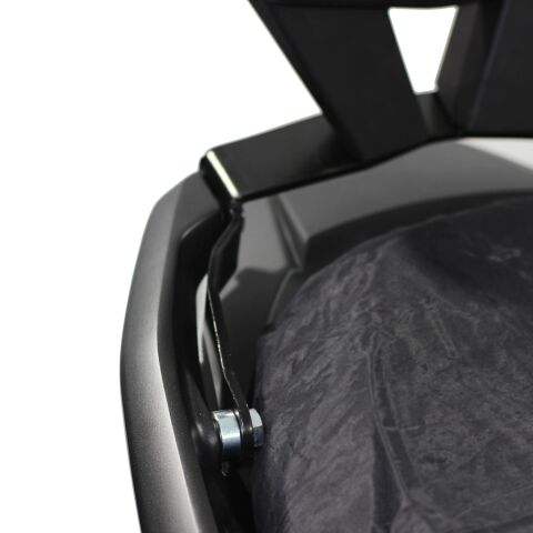 GP Kompozit Honda Forza 250 2018-2020 Uyumlu Sissy Bar Siyah