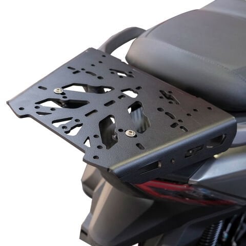 GP Kompozit SYM Joymax Z 250 / Z 250 Plus 2023-2026 Uyumlu Arka Çanta Demiri Siyah