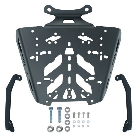 GP Kompozit SYM Joymax Z 250 / Z 250 Plus 2023-2026 Uyumlu Arka Çanta Demiri Siyah