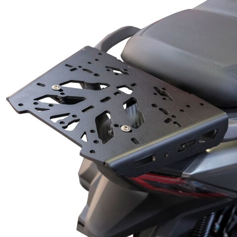 GP Kompozit SYM Joymax Z 250 / Z 250 Plus 2023-2026 Uyumlu Arka Çanta Demiri Siyah