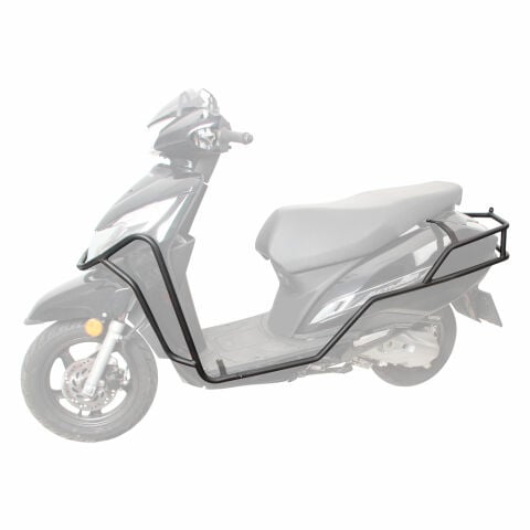 GP Kompozit Honda Activa 2023-2026 Uyumlu Motor Koruma Demiri Siyah