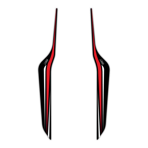 GP Kompozit Honda PCX 125 / 150 2021-2026 Uyumlu Kuyruk Pad Kırmızı