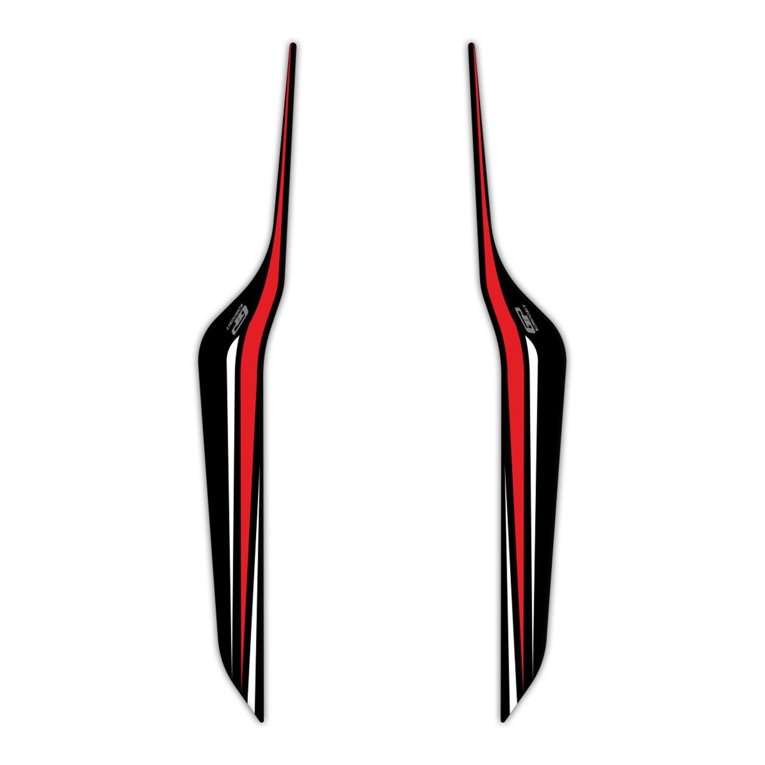 GP Kompozit Honda PCX 125 / 150 2021-2025 Uyumlu Kuyruk Pad Kırmızı