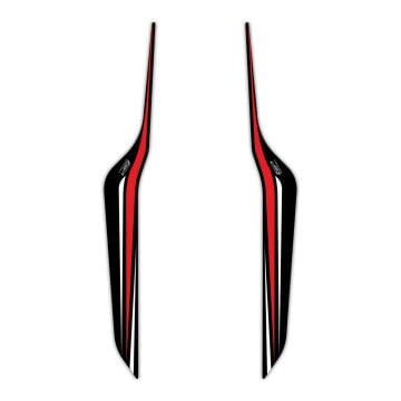 GP Kompozit Honda PCX 125 2021-2025 Uyumlu Kuyruk Pad Kırmızı