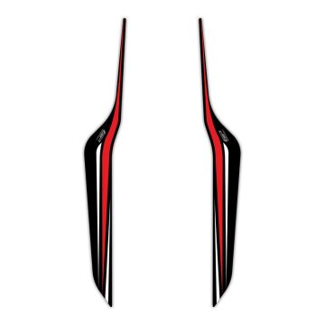 GP Kompozit Honda PCX 125 2021-2025 Uyumlu Kuyruk Pad Kırmızı
