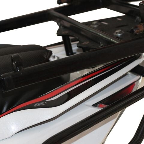 GP Kompozit Honda PCX 125 / 150 2021-2026 Uyumlu Kuyruk Pad Kırmızı