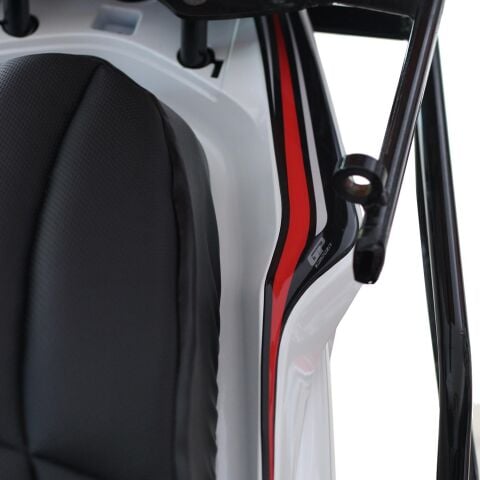 GP Kompozit Honda PCX 125 / 150 2021-2026 Uyumlu Kuyruk Pad Kırmızı