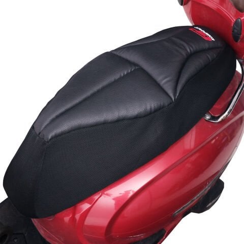 GP Kompozit Arora Cappucino 50 / 125 2019-2024 Uyumlu Fileli Motosiklet Konfor Sele Kılıfı Siyah