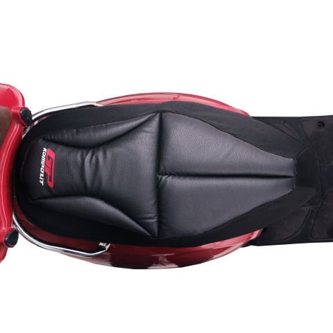 GP Kompozit Arora Cappucino 50 / 125 2019-2024 Uyumlu Fileli Motosiklet Konfor Sele Kılıfı Siyah