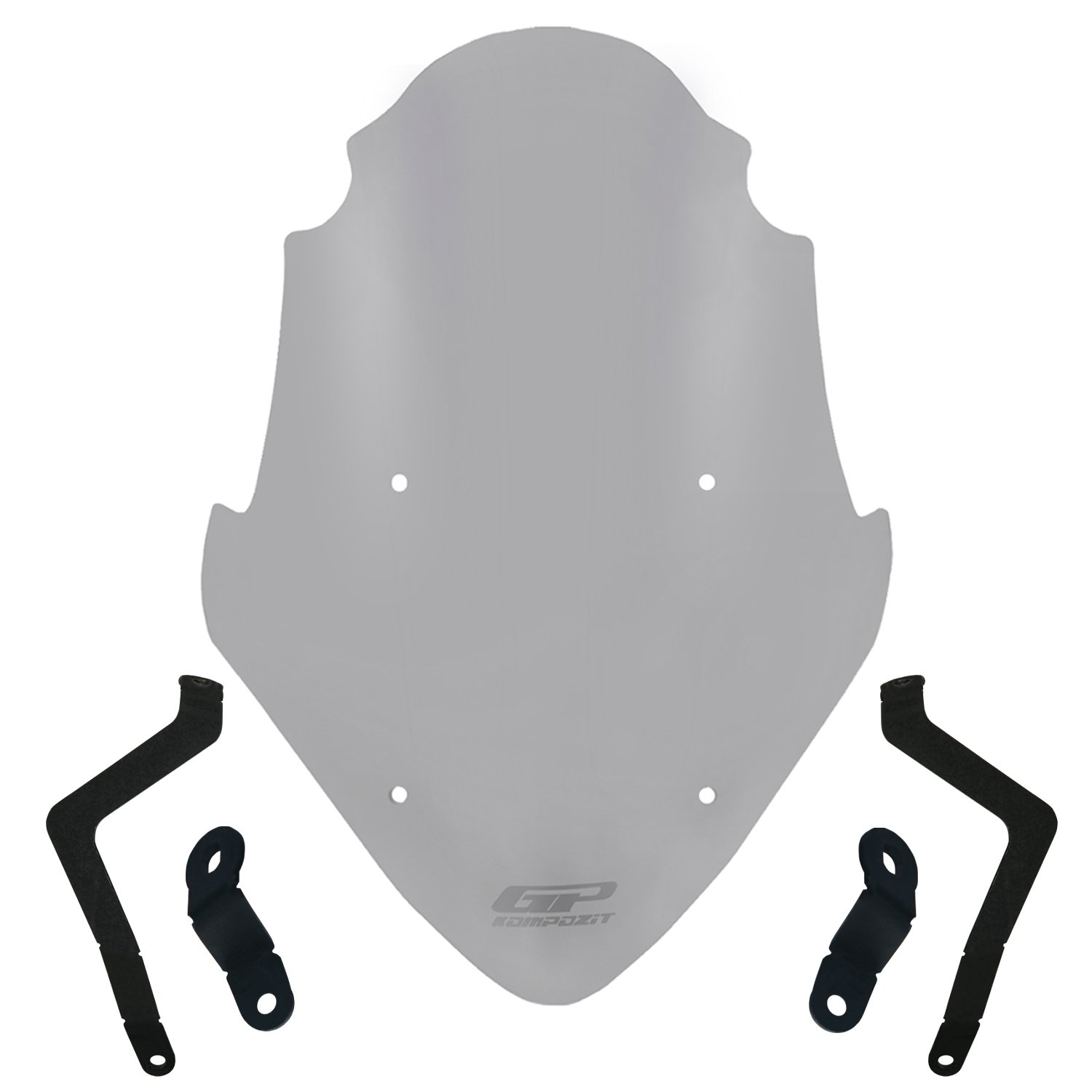 GP Kompozit Bajaj Pulsar NS 400 Z 2025 Uyumlu Ön Tur Camı Füme