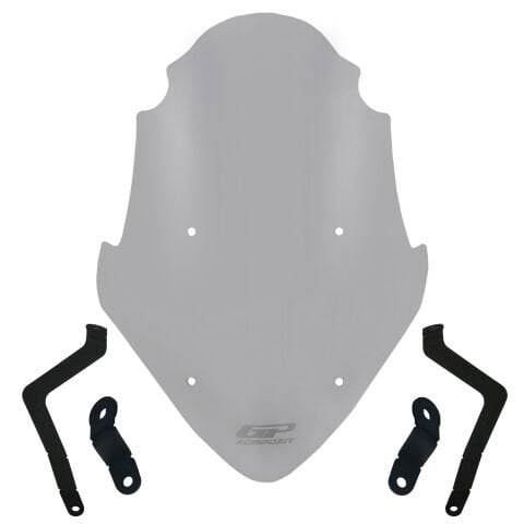 GP Kompozit Bajaj Pulsar NS 400 Z 2025 Uyumlu Ön Tur Camı Füme