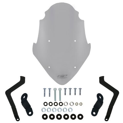 GP Kompozit Bajaj Pulsar NS 400 Z 2025 Uyumlu Ön Tur Camı Füme