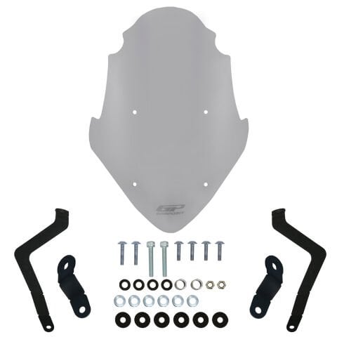 GP Kompozit Bajaj Pulsar NS 400 Z 2025-2026 Uyumlu Ön Tur Camı Füme