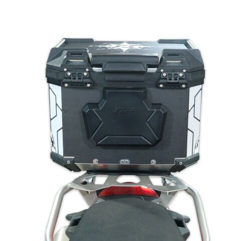 GP Kompozit DSN04 Universal 37 lt Desenli Alüminyum Motosiklet Çantası