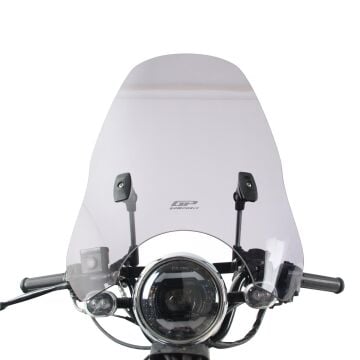 GP Kompozit Scooter Universal Ayarlanabilir Ön Cam Şeffaf