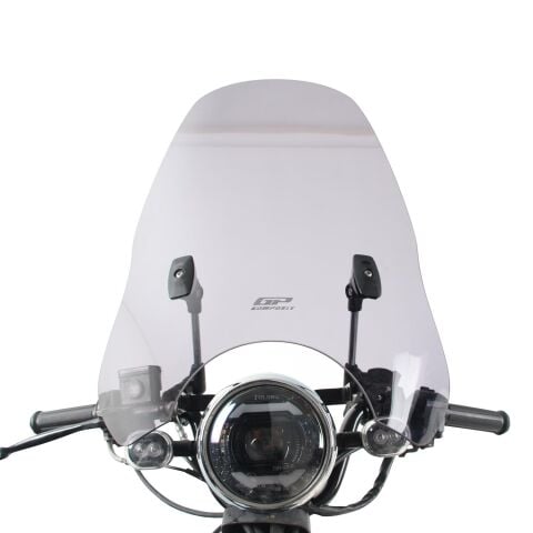 GP Kompozit Scooter Universal Ayarlanabilir Ön Cam Şeffaf