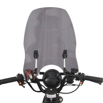 GP Kompozit Scooter Universal Ayarlanabilir Ön Cam Şeffaf