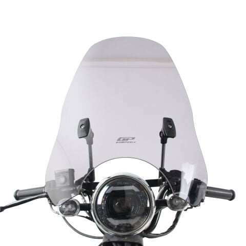 GP Kompozit Scooter Universal Ayarlanabilir Ön Cam Şeffaf