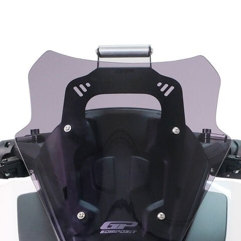 GP Kompozit Yamaha NMAX 125 / 155 2025-2026 Uyumlu Telefon / Navigasyon Tutucu Siyah