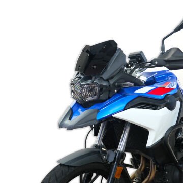 GP Kompozit BMW F 800 GS 2024 Uyumlu Far Koruma Siyah