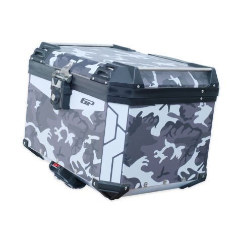 GP Kompozit DSN01 57 lt Alüminyum Motosiklet Çanta Uyumlu Sticker