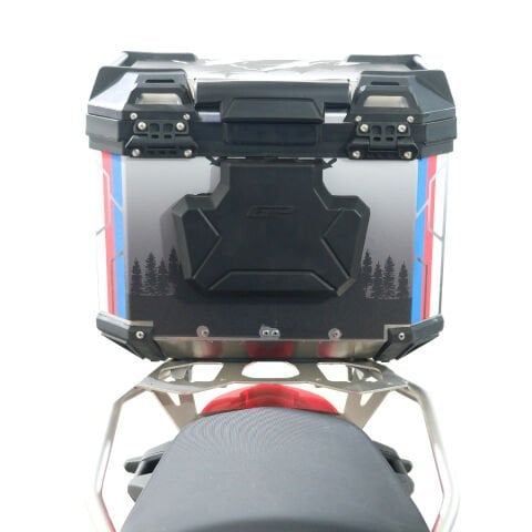 GP Kompozit DSN06 Universal 37 lt Desenli Alüminyum Motosiklet Çantası