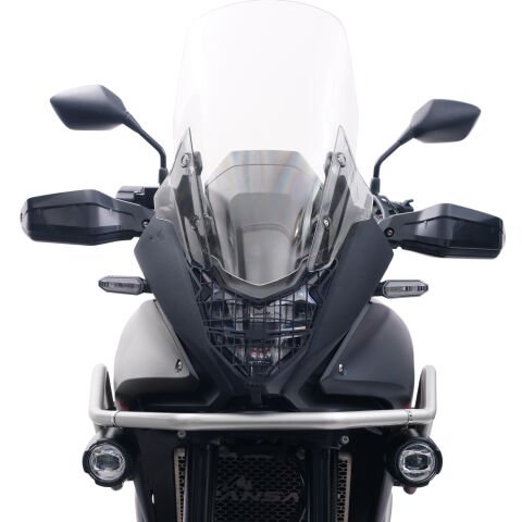 GP Kompozit Honda XL750L Transalp 2023-2024 Uyumlu Far Koruma Siyah