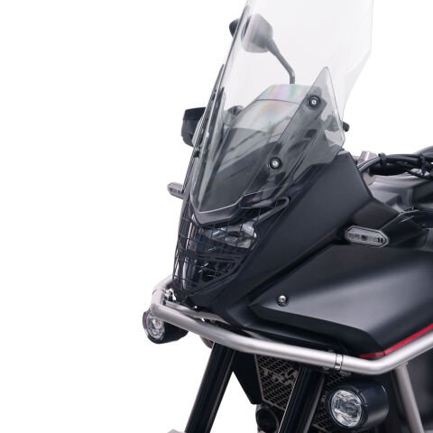 GP Kompozit Honda XL750L Transalp 2023-2024 Uyumlu Far Koruma Siyah