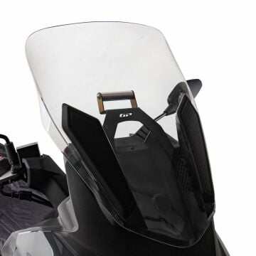 GP Kompozit SYM Joymax Z Plus 250 2023-2024 Uyumlu Telefon / Navigasyon Tutucu Siyah