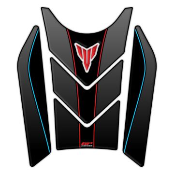 GP Kompozit Yamaha MT-07 2021-2024 Uyumlu Tank Pad Seti Kırmızı-Gri