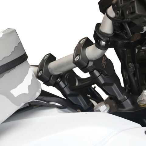 GP Kompozit Yamaha Tenere 700 2019-2023 Uyumlu Gidon Yükseltme 28mm 3.5 Siyah