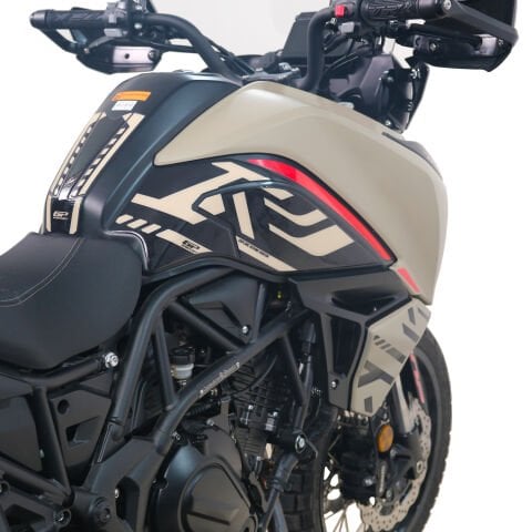 GP Kompozit Benelli TRK 702 X 2024 Uyumlu Tank Pad Seti Siyah-Bej