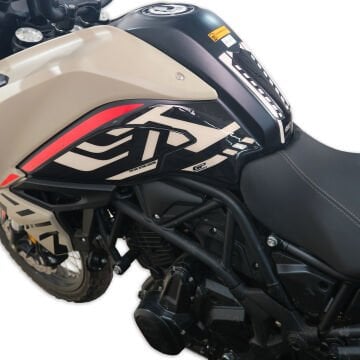 GP Kompozit Benelli TRK 702 X 2024 Uyumlu Tank Pad Seti Siyah-Bej