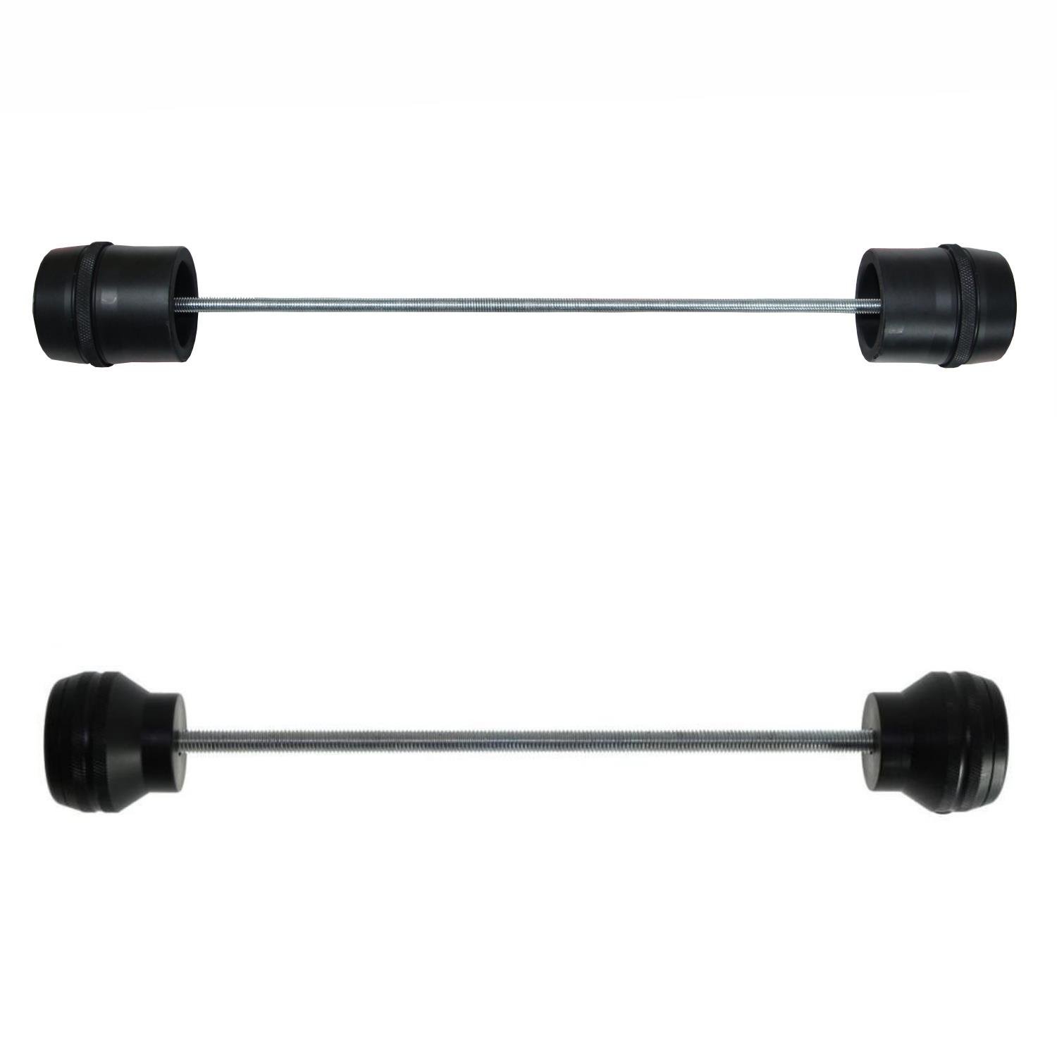 GP Kompozit Honda CRF250L / CRF 250 Rally 2023-2025 Uyumlu Aks Koruma Takozu Siyah