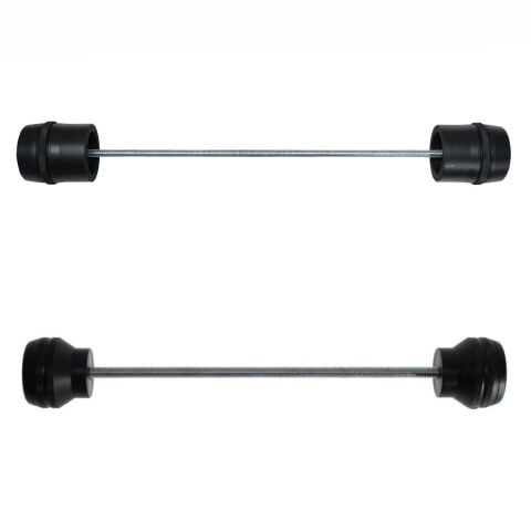 GP Kompozit Honda CRF250L / CRF 250 Rally 2023-2025 Uyumlu Aks Koruma Takozu Siyah