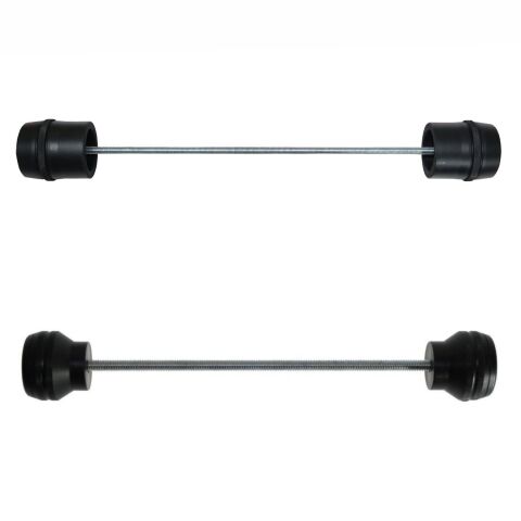 GP Kompozit Honda CRF250L / CRF 250 Rally 2023-2025 Uyumlu Aks Koruma Takozu Siyah