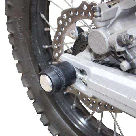 GP Kompozit Honda CRF250L / CRF 250 Rally 2023-2025 Uyumlu Aks Koruma Takozu Siyah