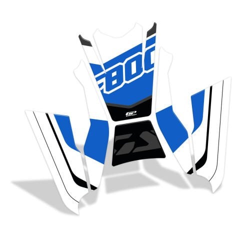 GP Kompozit BMW F 800 GS 2024 Uyumlu Tank Pad Seti Mavi