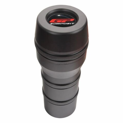 GP Kompozit Honda Forza 750 2021-2024 Uyumlu Egzoz Koruma Takozu Siyah