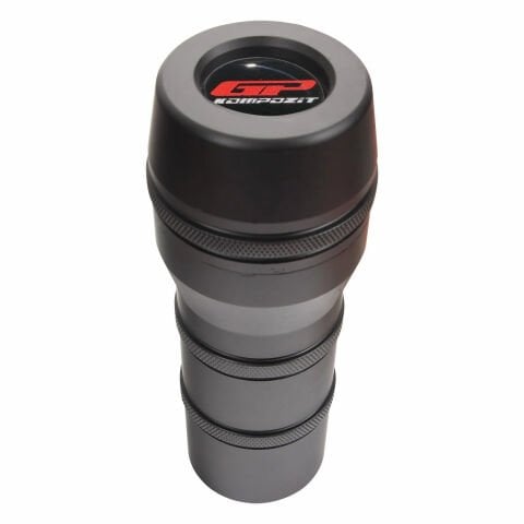 GP Kompozit Honda Forza 750 2021-2024 Uyumlu Egzoz Koruma Takozu Siyah