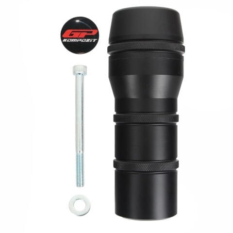 GP Kompozit Honda Forza 750 2021-2024 Uyumlu Egzoz Koruma Takozu Siyah