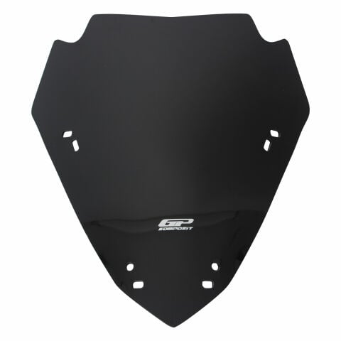 GP Kompozit Yamaha XMAX 250 2024-2026 Uyumlu Spor Ön Cam Siyah