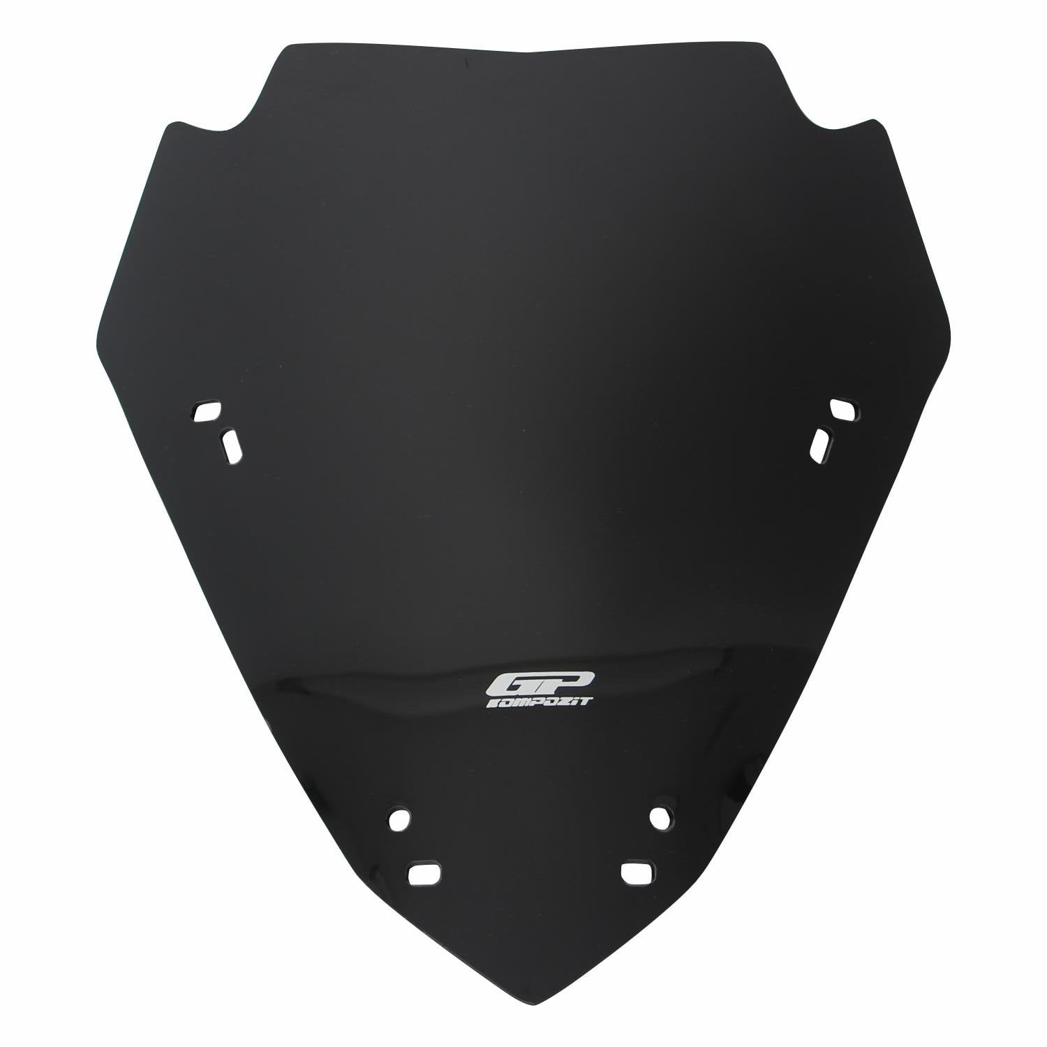 GP Kompozit Yamaha XMAX 250 2024-2026 Uyumlu Spor Ön Cam Siyah
