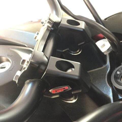 GP Kompozit Honda NC 700 X-S / NC 750 X-S 2012-2025 Uyumlu Gidon Yükseltme Siyah