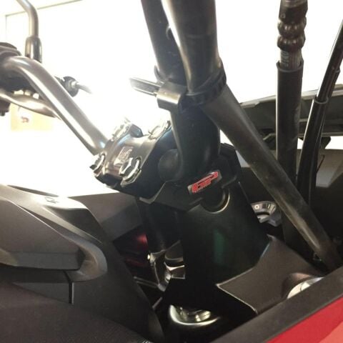 GP Kompozit Honda NC 700 X-S / NC 750 X-S 2012-2025 Uyumlu Gidon Yükseltme Siyah